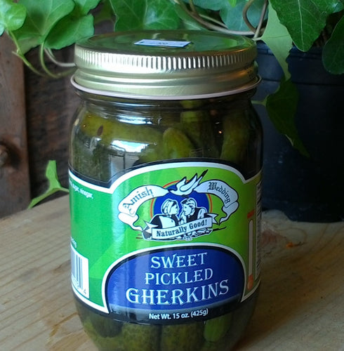Sweet Pickled Gherkins
