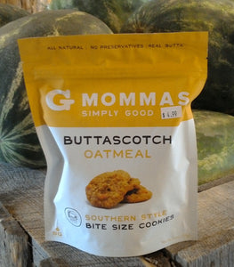 Buttascotch Oatmeal Southern Style Cookies